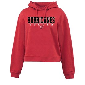 PISA Hurricanes Ladies Crop Hoodie - Orders due Friday, January 26, 2024